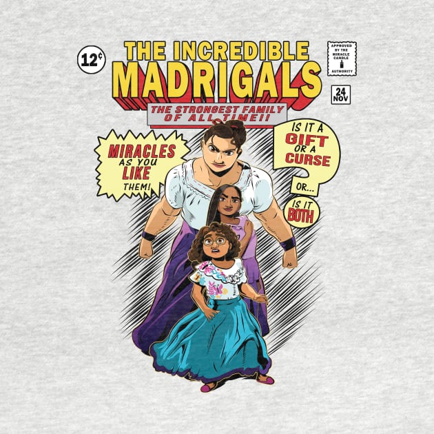 The Incredible Madrigals by amodesigns